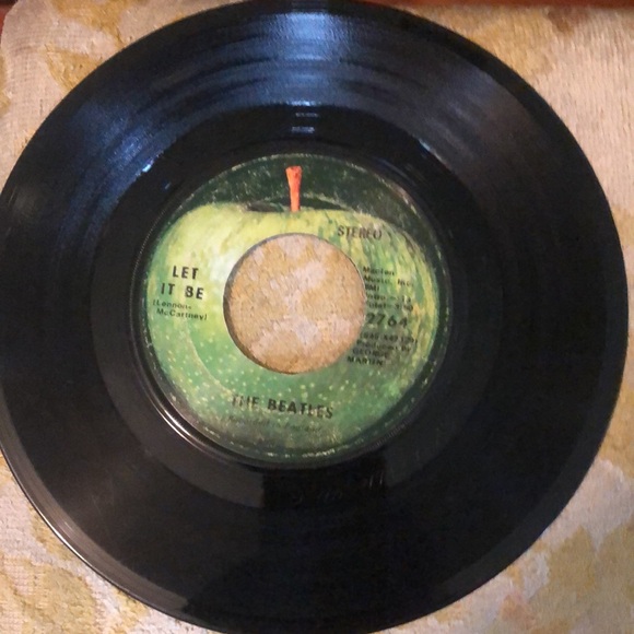 Beatles 45 records Hey Jude, yesterday, help, I am the walrus, let it be, 8 reco - Picture 10 of 10